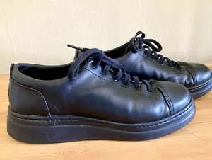CAMPER Black RUNNER UP Leather Sneakers Runners 41 - Picture 1 of 7