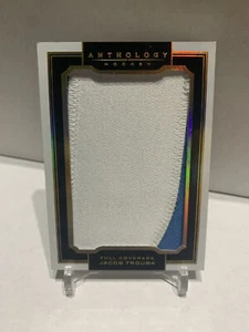 Jacob Trouba 2014-15 Panini Anthology Player Worn Full Coverage Patch 34/49 FC16 - Picture 1 of 2