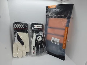 Sportout Youth & Adult Goalie Goalkeeper Gloves WR4 Multicolor Size 7 New! - Picture 1 of 4