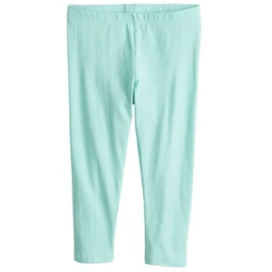So Girls Favorite Core Capri Leggings XXS 4-5 New with Tags Mint Stretch Nice - Picture 1 of 4