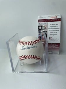 Lou Boudreau signierter OAL Baseball Cleveland Indians, JSA - Bild 1 von 4