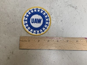 MASSGESCHNEIDERTE UAW Aufnäher Aufbügeln Aufnähen - Bild 1 von 1