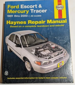 Ford Escort & Mercury Tracer 1991 thru 2000 Haynes Repair Manual 36020 - Picture 1 of 3