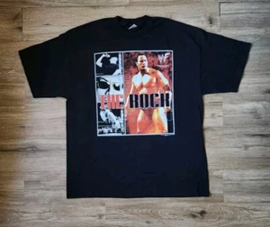 Vintage The Rock Shirt WWF Wrestling Original Layeth The Smackdown XXL WE 2XL - Picture 1 of 7