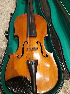 Antique Violin 4/4, Stradivari German Replica, For Restoration. • 250£