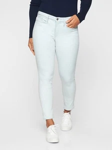 Athleta Sculptek Skinny Crop Jean Biscayne Wash, Sz 8 Biscayne Wash (104143) - Picture 1 of 6