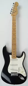 Fender American Standard Stratocaster - USA 1997 - Schwarz, black - Maple - Bild 1 von 11
