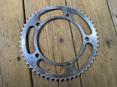 Vintage Campagnolo 54t Chainring 144 BCD Patent 54 Tooth Alloy Campy Italy - Image 1 of 4
