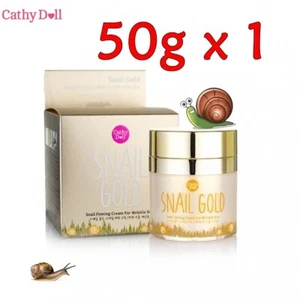 Cathy Doll Snail Gold Firming Cream Moisture Youthful Radiant Wrinkle Skin 50g. - Picture 1 of 8