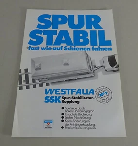 Prospekt / Broschüre Westfalia SSK Spur-Stabilisator-Kupplung Stand 04/1986 - Bild 1 von 2