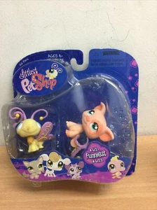 Neu Littlest Pet Shop Haustierpaare #621 #622 Schwein & Schmetterling lustigste Neu in Verpackung - Bild 1 von 4