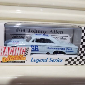 RCCA 1991 1/64 #66 JOHNNY ALLEN COMMONWEALTH FORD 1963 Ford Nu in C9 Nu Mint Box - Picture 1 of 6