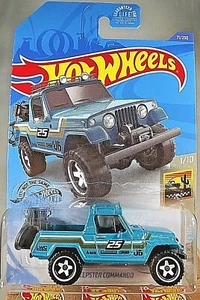 2020 Hot Wheels #71 Baja Blazers 1/10 '67 JEEPSTER COMMANDO Teal w/White BAJA5Sp - Picture 1 of 4