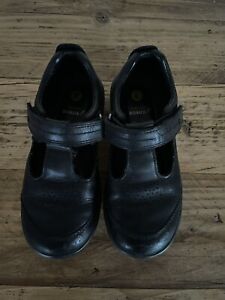 Bobux Black T-Bar girls school shoe EU 28, UK 10