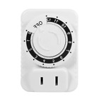 1Pc 12 Hour Electrical Mechanical Time Wall Plug Switch Digital Countdown HOT LT