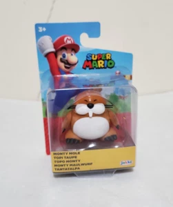 Minifigura World of Nintendo Super Mario Monte Mole 2,5 pulgadas 192995418325 - Imagen 1 de 5