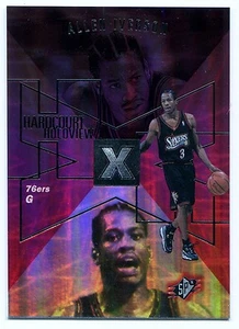 1997-98 SPx Hardcourt Holoview ALLEN IVERSON Rare Non-Die Cut Blank Back Proof - Picture 1 of 2