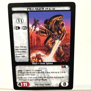 BATTLETECH CCG --- ARSENAL -- PILLAGER (PL6-3Z) -- NM / MINT - Picture 1 of 1