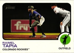 2022 Topps Heritage #29 Raimel Tapia Near mint or better - Picture 1 of 2