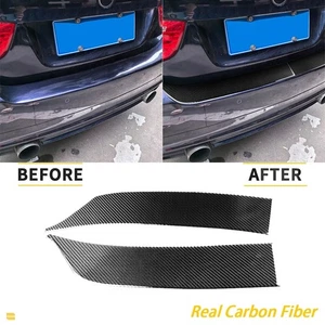 Cubierta de protección de maletero trasero de fibra de carbono real para BMW Serie 3 E90 05-12 - Imagen 1 de 9