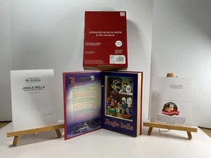 JINGLE BELLS Animated Music Book Box Mr Christmas 2002 Vintage Works/Great Cond! - Picture 1 of 16