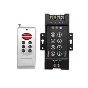 30A Remote   Controller for RGB LED Strip Light 8-Key    Remote Controller T3H3 - Picture 1 of 8