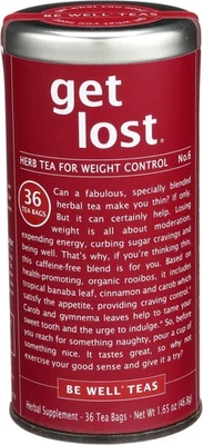 36 Count Be Well Red Rooibos Tea Herbal Blend Caffeine Free Antioxidant Foto 1 de 4
