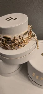 Bomb Party Summer Stacks 2025 “Perfectly Paired Moment” ST90177 on Gold w/ Charm - Picture 1 of 3