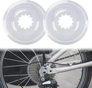 2PCS Freewheel Spoke Protector, Diameter 138mm Bicycle Flywheel Guard Bike - Picture 1 of 12