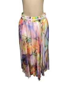 Afibi Women Full-Ankle Length Long Skirt Beach Skirt Multicolor in size L - Picture 1 of 17