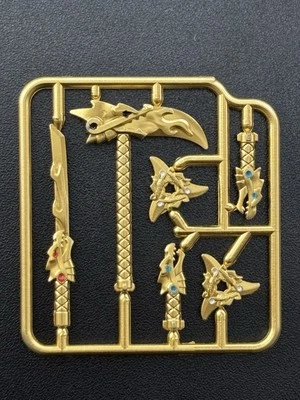 Lego Ninjago Golden Weapons 3d Printed Kai Cole Zane Jay *2 DIFF SHADES OF GOLD* - Image 1 of 4