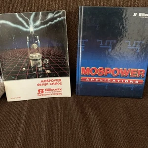 Vintage 1983 Siliconix Mospower Design Catalog And Mospower Applications - Zdjęcie 1 z 8