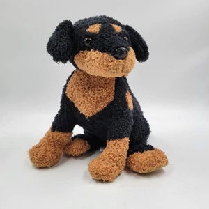 Luxe Sheen HK Limited Scruffy Rottweiler Welpe 9 Zoll Plüsch - Bild 1 von 7