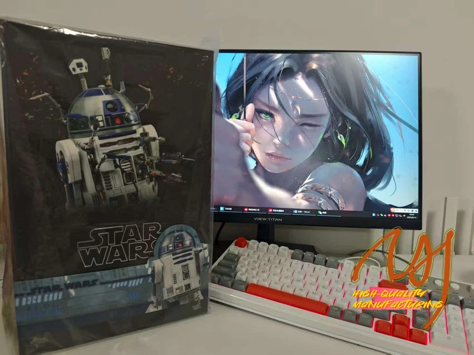 IN STOCK Hot Toys MMS511 Star Wars R2D2 R2-D2 (Deluxe Version) 18cm Figure NEW - Image 1 of 4