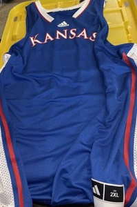 NEU Adidas Kansas Jayhawks Swingman leeres Basketball Trikot 2XL XXL $ 90 - Bild 1 von 4
