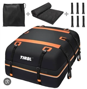 Tirol Roof Bag Car Soft Box 20 Cubic Ft  Waterproof w/Reflective Strip - Bild 1 von 8
