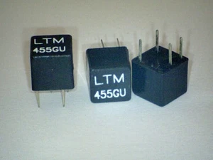 LTM455GU CFUM455G FILTER 9 KHZ TOTAL BW 455KHZ 4pin NEW 2 PIECES H142 - Picture 1 of 1
