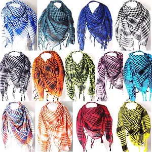 Original PLO Pali Tuch Palästinensertuch Schal kariert Tücher Arafat Halstuch - Bild 1 von 18