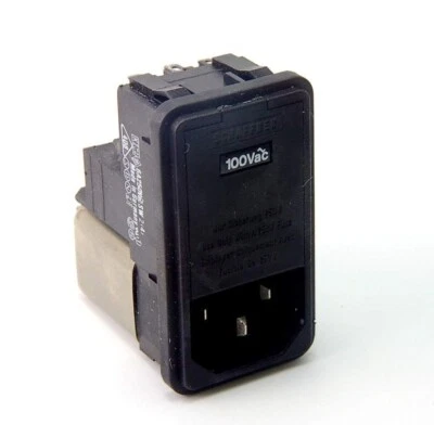 SCHAFFNER - FN372-2/A - Filter, Line. 2Amp 110/250VAC. Filtered Power Entry Mod. - Image 1 of 4