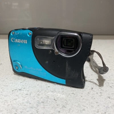 Canon PowerShot D20 Waterproof  Digital Camera (M.I. Japan)(w/ Genuine Battery) - image 1 of 4