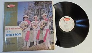 TRIO HNOS CARCAMO El Salvador Y Su Musica LP Vinyl Trio Hermanos Cárcamos - Picture 1 of 5