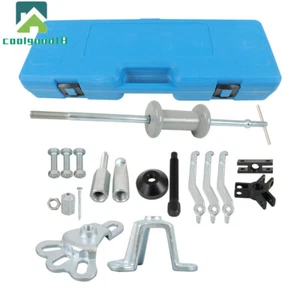 17Pcs Slide Hammer Dent Puller Tool Kit Wrench Adapter Axle Bearing Hub Auto Set - Picture 1 of 14