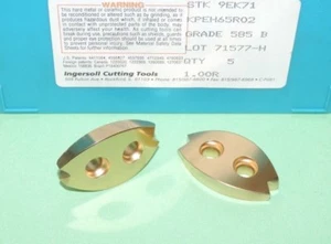 KPEH 65R02 585 B (KPEH 65R002) INGERSOLL CARBIDE INSERT - Picture 1 of 1