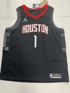 Rare Rockets Nike City Edition #1 Wall Swingman Jersey Size 2XL - Picture 1 of 3