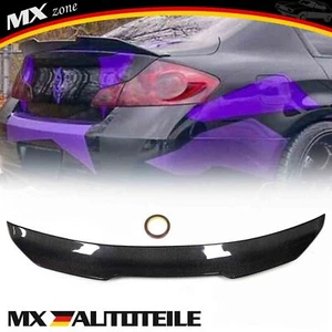 Heckspoiler Lippe Flügel Für Infiniti G37 2008-2013 2009 PSM-Stil Kohlefaser - Bild 1 von 9