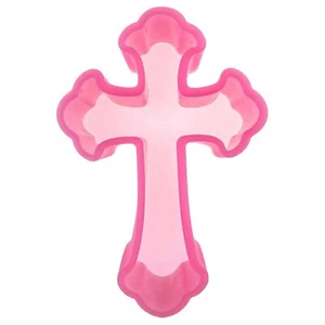 300 Design Optional M299 Fancy Cross Silikon Freshie Form zum Backen Aroma Be - Bild 1 von 6