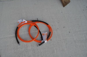 2 SPX Power Team1J100 HYDRAULIC JACK HOSE 10FT Hose 1/4" ID 1/4NPT  FITTINGS  - Picture 1 of 4