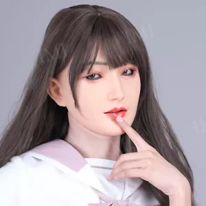 Silicone Female Mask Realistic Full Face Mask for Disguise Crossdresser Cosplay - Picture 1 of 12