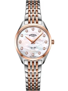 Rotary LB08012/41/D Ultra Slim Orologio Donna 27mm 5ATM - Foto 1 di 4