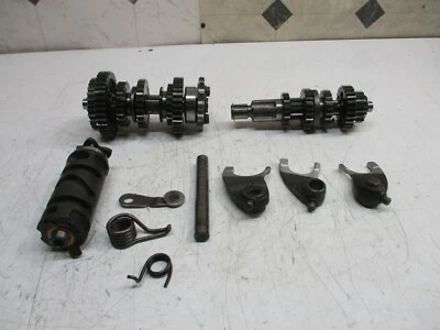 Honda xr100r xr 100 r 1991 91 Transmission gears forks drum. - Image 1 of 4